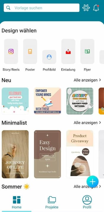 Promeo - Die beste KI-Design-App